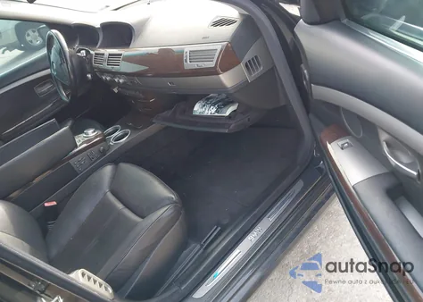 2007 BMW 750Li z USA, uszkodzony, nr VIN WBAHN83557DT71150